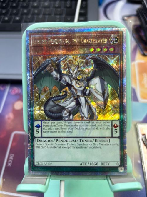 CR03-AE107 LUSTER PENDULUM, THE DRACOSLAYER 龍劍士 榮光P